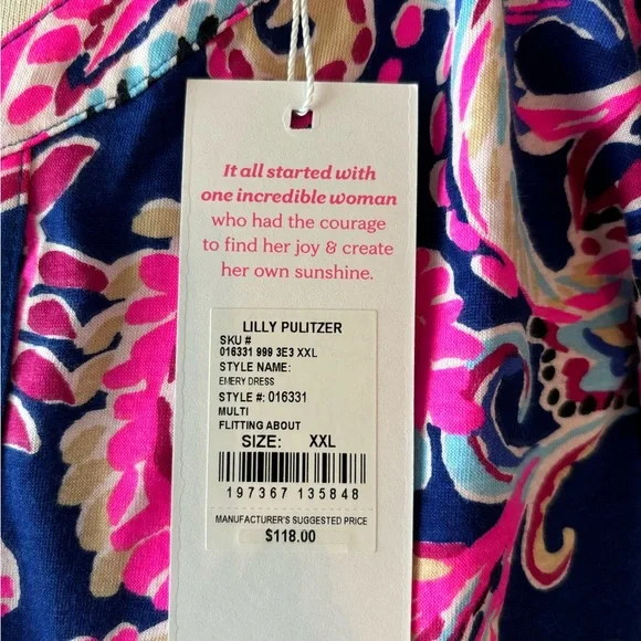 XXL Lilly Pulitzer Dress - Picture 5 of 5